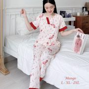 Sỉ đồ bộ pijama tay ngắn quần dài