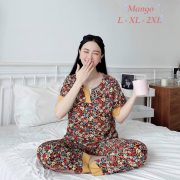 Sỉ đồ bộ pijama tay ngắn quần dài