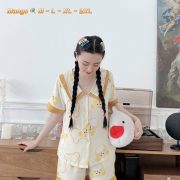 Nguồn sỉ pijama lụa mango quần ngắn