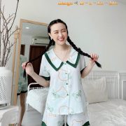 Nguồn sỉ pijama lụa mango quần ngắn